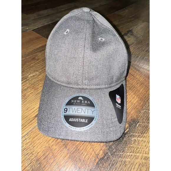 Steelers - New Era Black Label 9Twenty - Strapback Grey On Grey Monochromatic - Picture 1 of 6